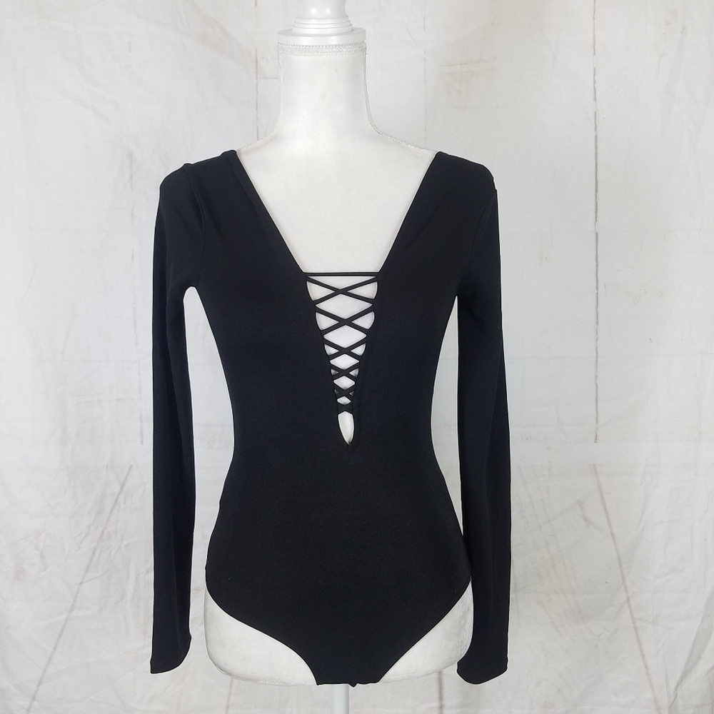 BCBG Generations black bodysuit